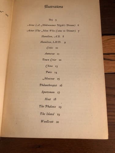 A. Woollcott his life & world 1945 1st Edition Hardcover Samuel Hopkins Adams - Thumbnail 7