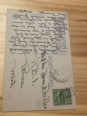 Curteich Fisher Building Detroit Postcard 248 C.T. Art-Color Vintage Postmarked - Thumbnail 2