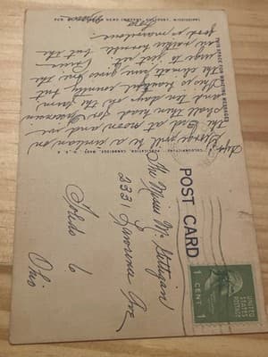 The Church of the Nativity Biloxi Mississippi Postcard 130 Vintage Church Image - Thumbnail 2