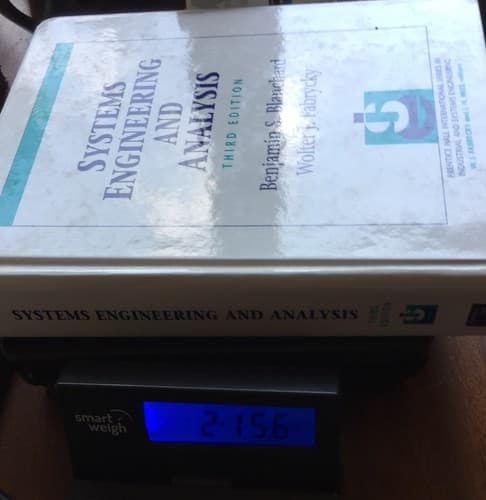 Systems Engineering and Analysis by Wolter Fabrycky and Benjamin Blanchard - Thumbnail 2