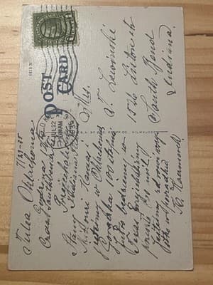 Medical Arts Bldg Tulsa OK Postcard E C Kropp Co 68 Vintage Used Postmark - Thumbnail 2