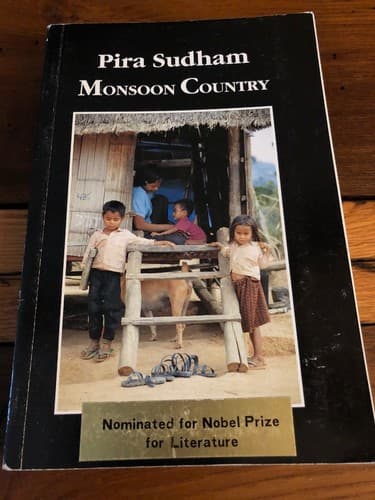 AUTOGRAPHED Monsoon Country 1st Edition W Rare Author Biographical Flyer Laid In - Thumbnail 2