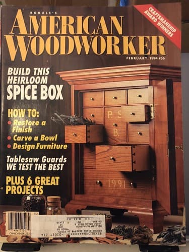 11 different issues of Rodale’s American Woodworker - Thumbnail 3