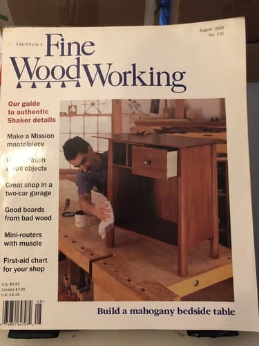 10 different issues of fine wooodworking plus bonus - Thumbnail 2