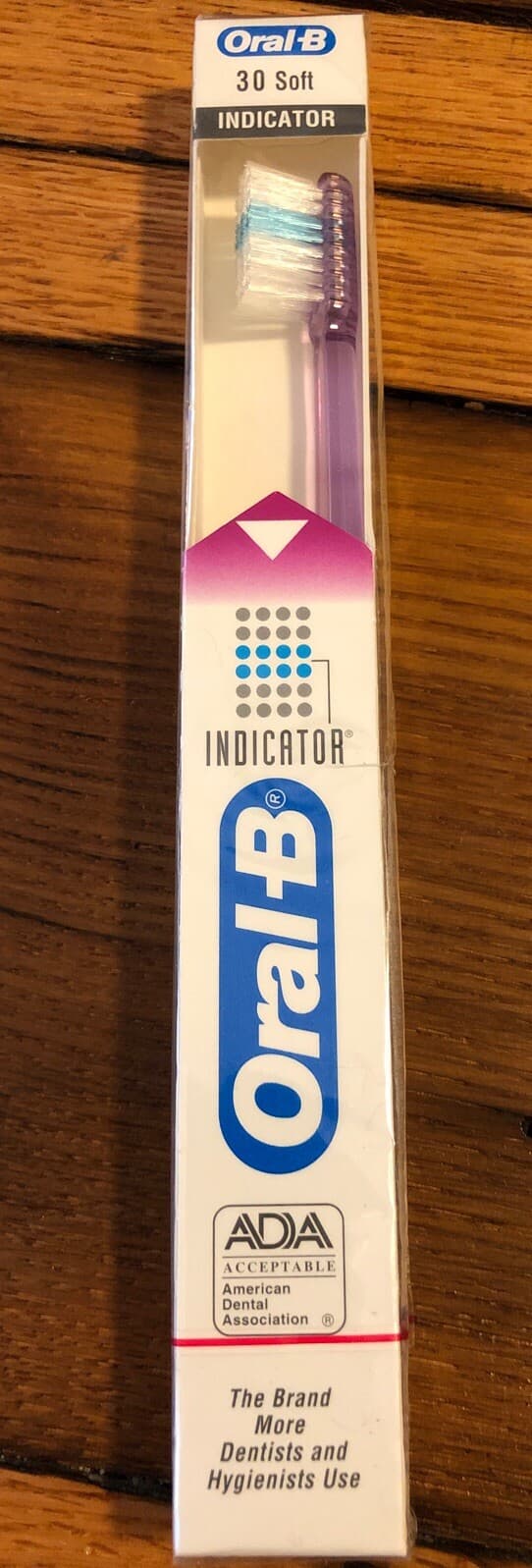 1994 Oral-B Indicator 30 Straight Soft Toothbrush Vintage - Brand New Sealed NOS - Image 1