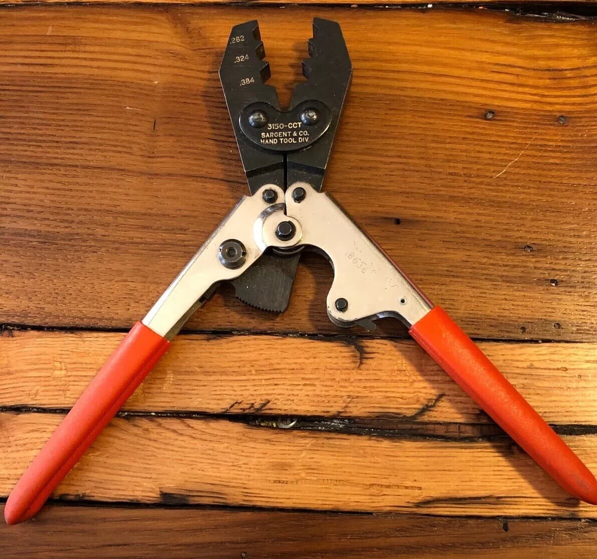 Sargent & CO Crimping Hand Tool DIV 3150-CCT - Thumbnail 5