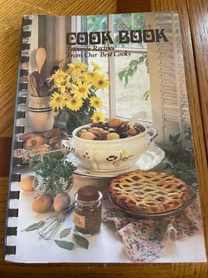 A Book of Favorite Recipes Wanaque Women In Action Cookbook Spiral Local 1992 - Image 1