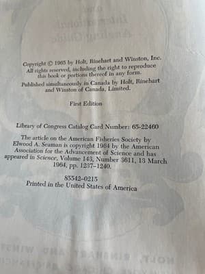 The Fireside Book of Fishing Edited Raymond R Camp First Edition 1965 HC DJ - Thumbnail 4