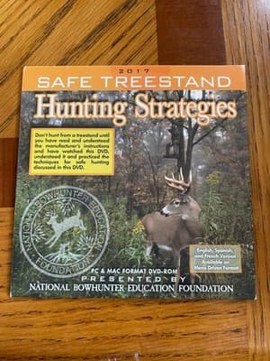 National Bowhunter Education Hunting Strategies DVD 2017 Safe Treestand PC Mac - Image 1