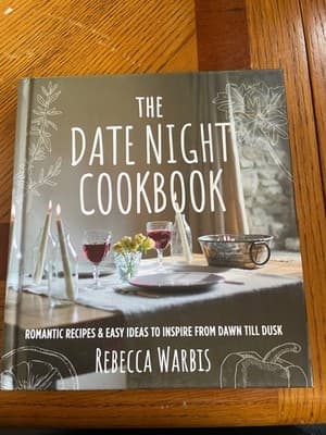 The Date Night Cookbook Rebecca Warbis Hardcover Romantic Recipes Easy Ideas - Image 1