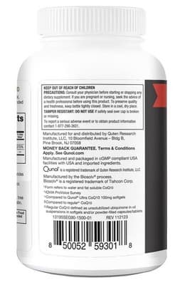 Qunol Ultra Coq10 200Mg 90 Softgels Ultra High Absorption Coenzyme Q10 Sup - Thumbnail 3