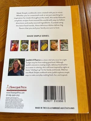Cookout Made Simple Cookbook Judith A Pearce Paperback 2020 Grilling Recipes - Thumbnail 2