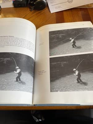 The Cast Ed Jaworowski 1992 1st Ed Hardcover Lefty Kreh Fly Casting Book Guide - Thumbnail 4