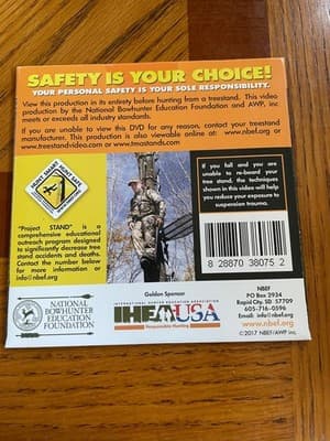 National Bowhunter Education Hunting Strategies DVD 2017 Safe Treestand PC Mac - Thumbnail 2