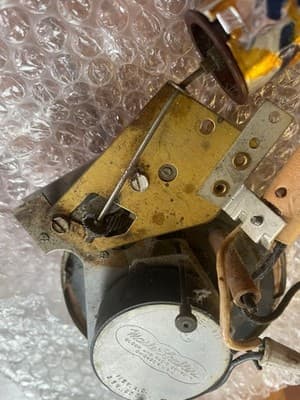 MasterCrafters Clock Movement Model 11 Electric Motor Assembly Made in USA - Thumbnail 7