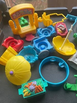 Mixed Little People Toys Playset Accessories Carnival Farm Parts - Thumbnail 2