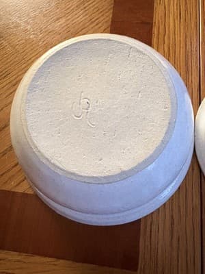 Handmade Pottery Lidded Bowl Rabbit Lid Knob Ceramic Covered Dish Ivory Figural - Thumbnail 10