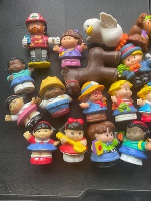 Fisher-Price Little People Lot 25+ Preschool Figures Mixed Characters Animals - Thumbnail 2