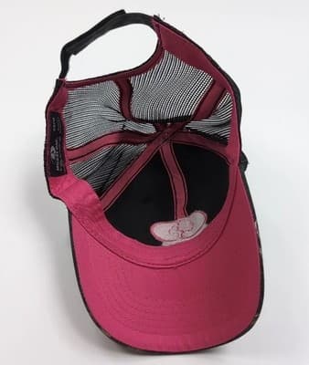 Mossy Oak Camouflage Women's Hat Pink Strapback Adjustable Camo Cap One Size All - Thumbnail 4