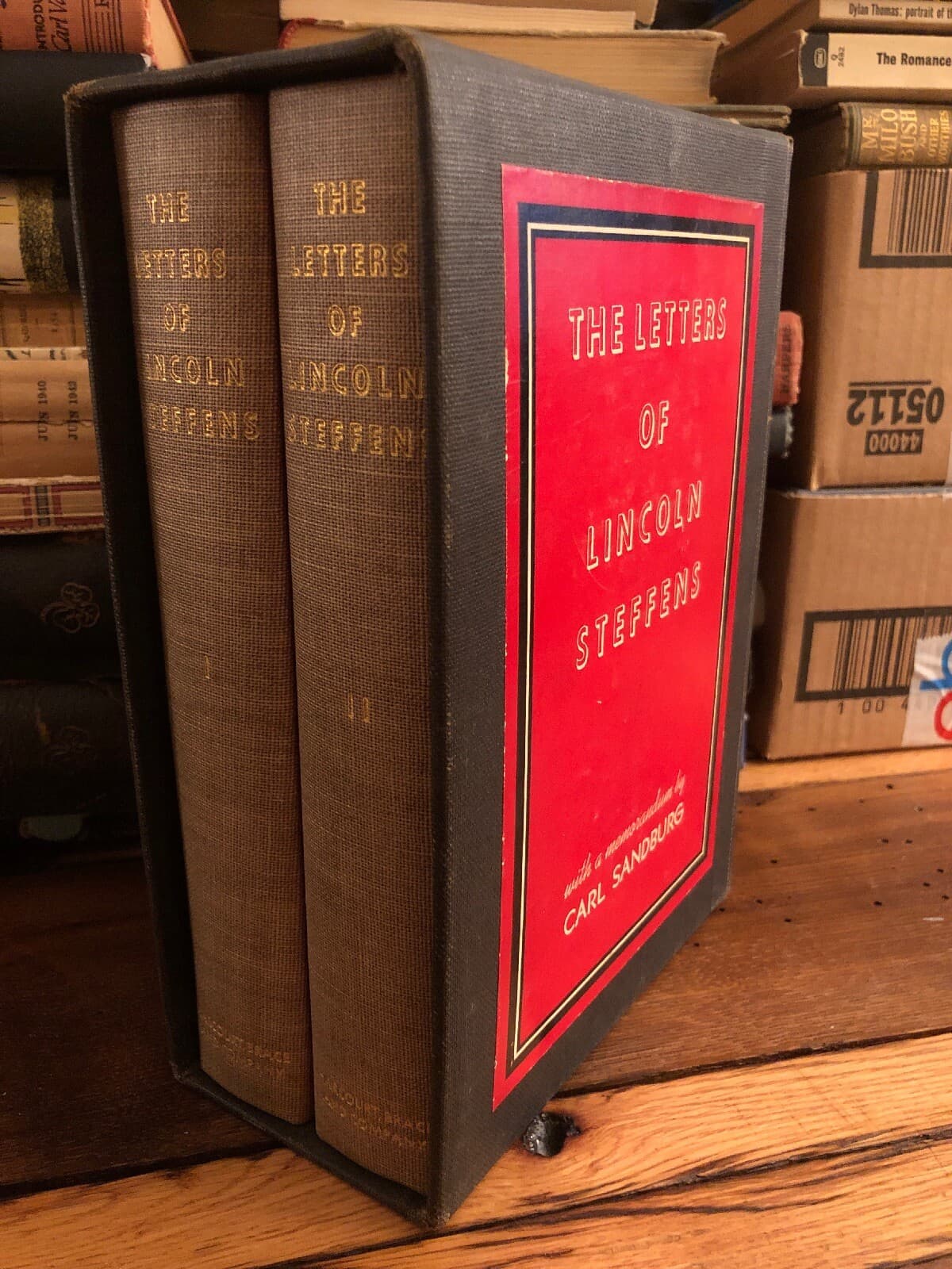Letters Of Lincoln Steffens Two Volume Casebound Set 1938 First Edition - Thumbnail 11