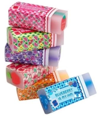 Cra-Z-Art Sweet Treats 6ct Scented Erasers Squares - Thumbnail 3