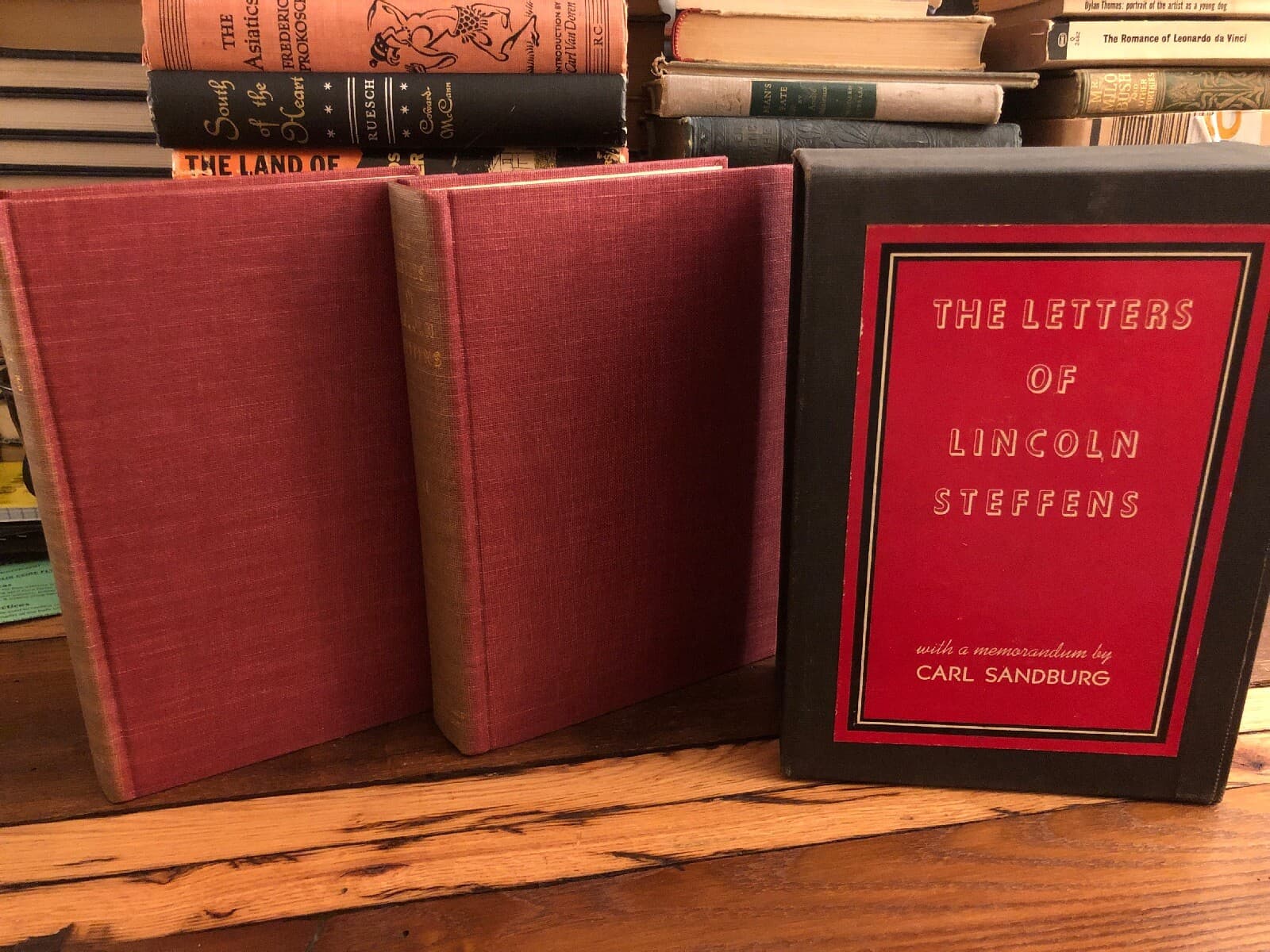 Letters Of Lincoln Steffens Two Volume Casebound Set 1938 First Edition - Thumbnail 2