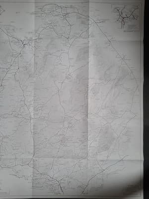 THE BURREN 1999 TIM ROBINSON MAP BLACK/WHITE CLARE IRELAND - Thumbnail 5