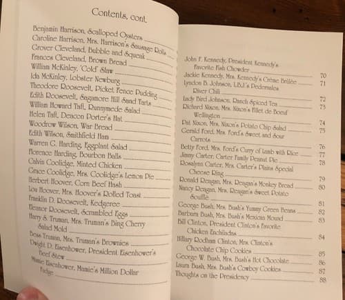 AUTOGRAPHED Politics & Pot Roast: A Flavorful Look at the Presidency COOKBOOK - Thumbnail 5