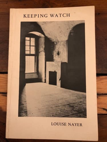 AUTOGRAPHED Keeping watch. 1st Edition Louise Nayer - Image 1