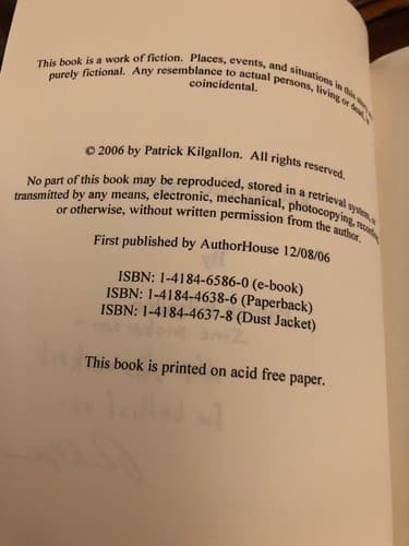 AUTOGRAPHED gather the weeds 1st Edition Patrick Kilgallon - Thumbnail 4