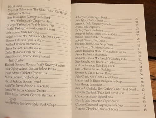AUTOGRAPHED Politics & Pot Roast: A Flavorful Look at the Presidency COOKBOOK - Thumbnail 4