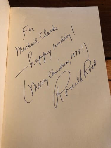 AUTOGRAPHED Land Alive; World of Nature at One Family's Door - Ronald Rood - Image 1