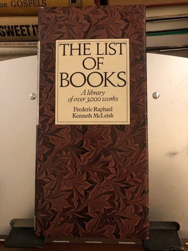 List of Books / A Library Of Over 3000 Works / Raphael & Mcleish - Image 1