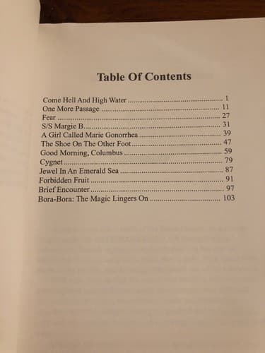 AUTOGRAPHED One more passage: Tales from the sea in war and peace 1st Edition - Thumbnail 5
