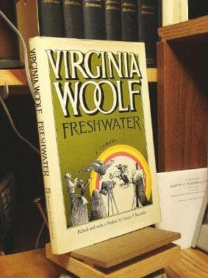 Freshwater virginia Woolf stated 1st edition - has torn jacket at spine - Image 1