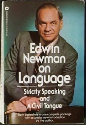 Edwin Newman on language - Image 1