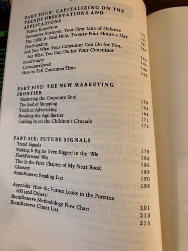 AUTOGRAPHED The Popcorn Report 1st Edition Hardcover Faith Popcorn - Thumbnail 7