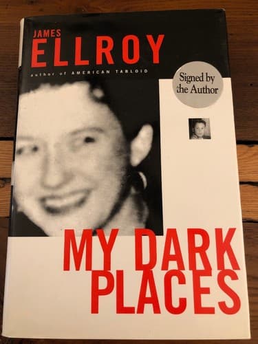AUTOGRAPHED My Dark Places 1st Edition Hardcover James Ellroy - Image 1