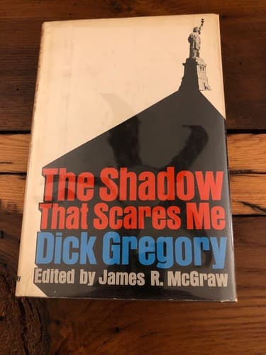 AUTOGRAPHED The Shadow That Scares Me 1968 1st Edition Hardcover DICK GREGORY - Image 1