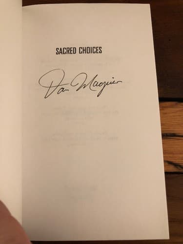 AUTOGRAPHED Sacred Choices Right to Contraception/Abortion in World Religions - Image 1