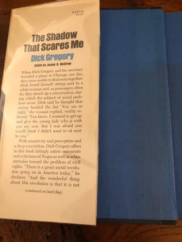 AUTOGRAPHED The Shadow That Scares Me 1968 1st Edition Hardcover DICK GREGORY - Thumbnail 4