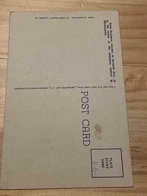 Hotel Radisson Postcard Minneapolis M71 City of Lakes and Parks Curteich-Chicago - Thumbnail 2