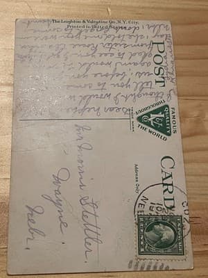Faneuil Hall Boston MA Postcard Leighton & Valentine Vintage Divided Back Color - Thumbnail 2