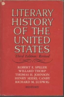 LITERARY HISTORY OF THE UNITED STATES History - Image 1