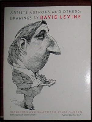 Artists Authors and other: Drawings by David Levine - Image 1