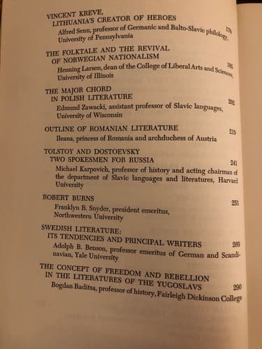 World Literatures 1956 Pittsburgh Press HC 1st Edition. - Thumbnail 7
