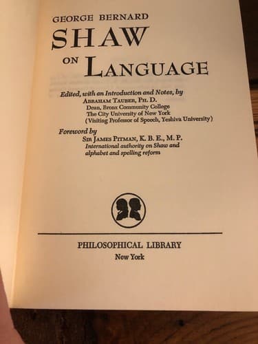 George Bernard Shaw on Language - Thumbnail 3