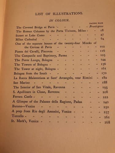Venetia and northern Italy: Being the story of Venice Lombardy & Emilia 1908 1st - Thumbnail 9