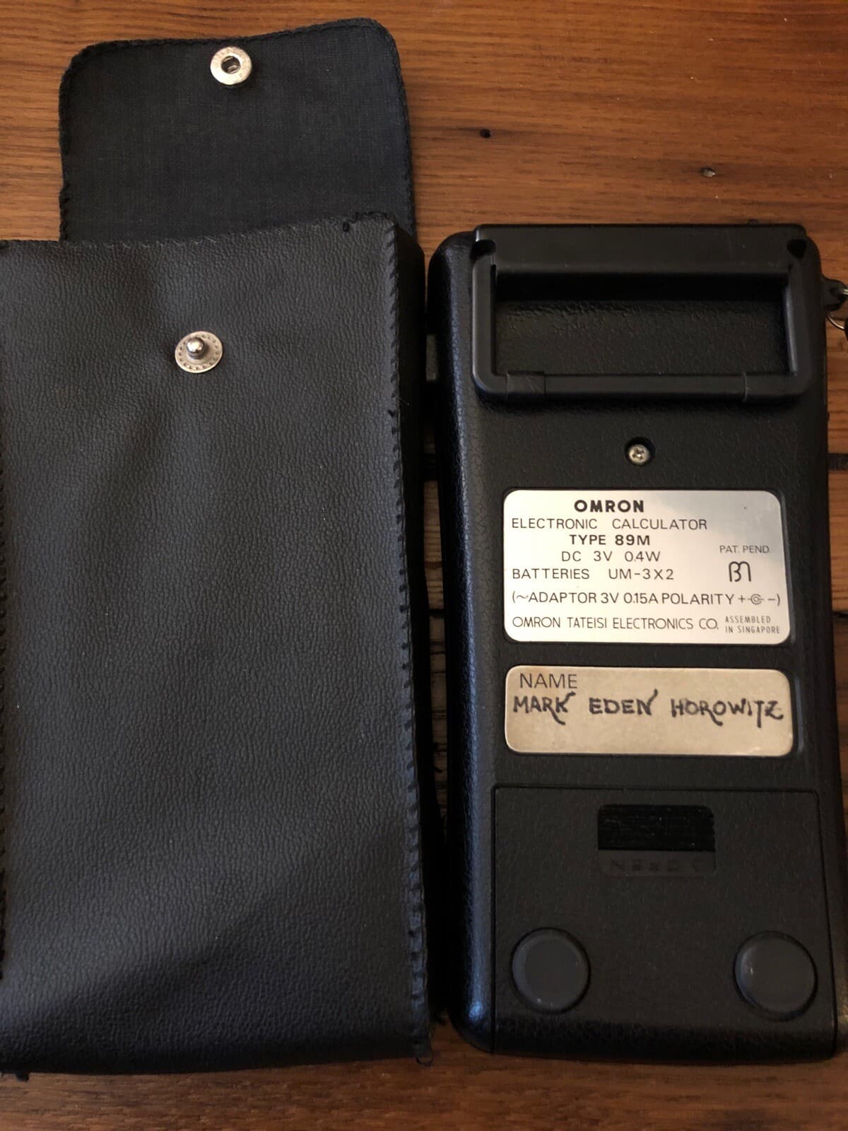 RARE Vintage Omron 89M Electronic Calculator WORKS Great. Tateisi Electronics - Thumbnail 5
