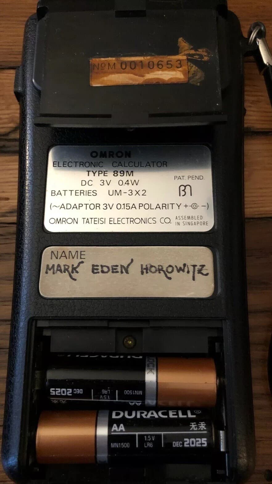 RARE Vintage Omron 89M Electronic Calculator WORKS Great. Tateisi Electronics - Thumbnail 7